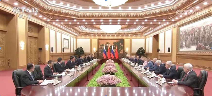 习近平会见俄罗斯国家杜马主席沃洛金